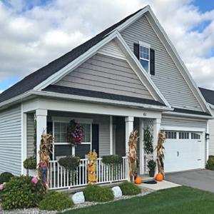 Luxury ranch patio home bungalow in Fairport NY - maintenance free living